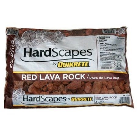 QUIKRETE 5CUFT RED Lava Rock 1175-05